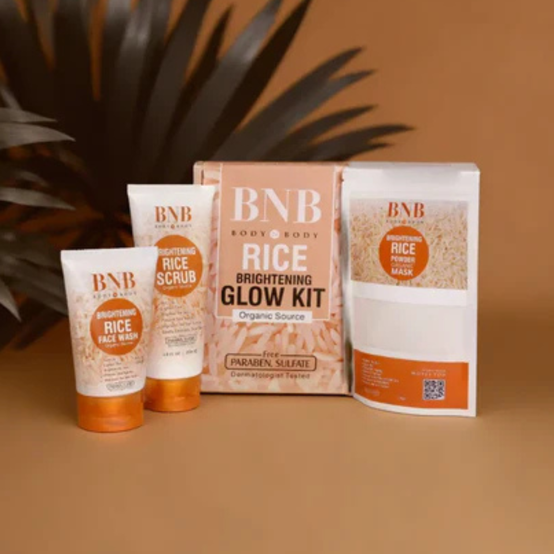 BNB Rice Extract Bright & Glow Kit - AW Collections