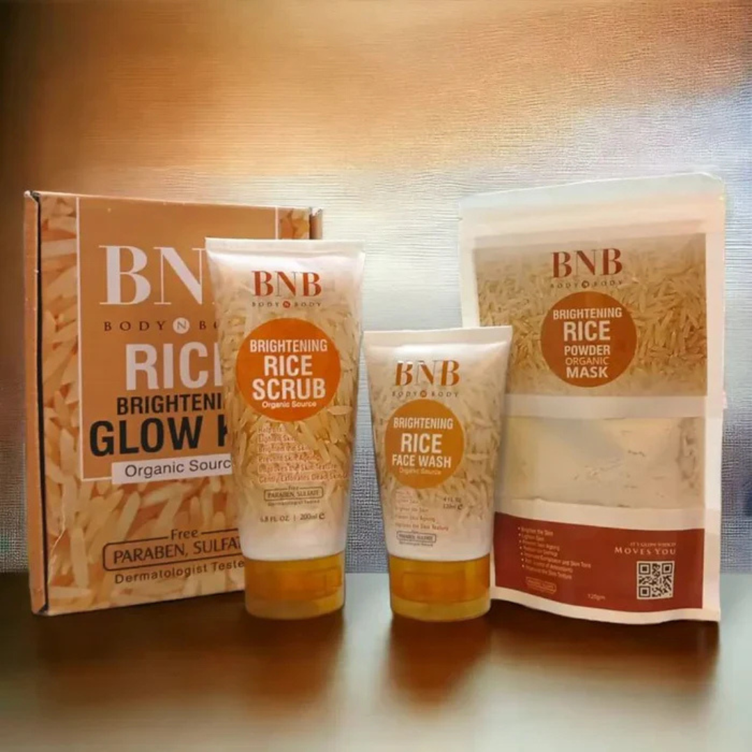 BNB Rice Extract Bright & Glow Kit - AW Collections