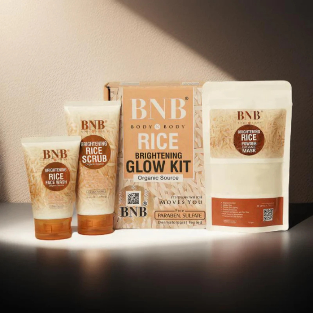 BNB Rice Extract Bright & Glow Kit - AW Collections