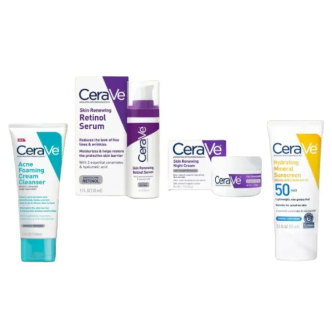 Cerave 4 In 1 Skincare Kit - AW Collections