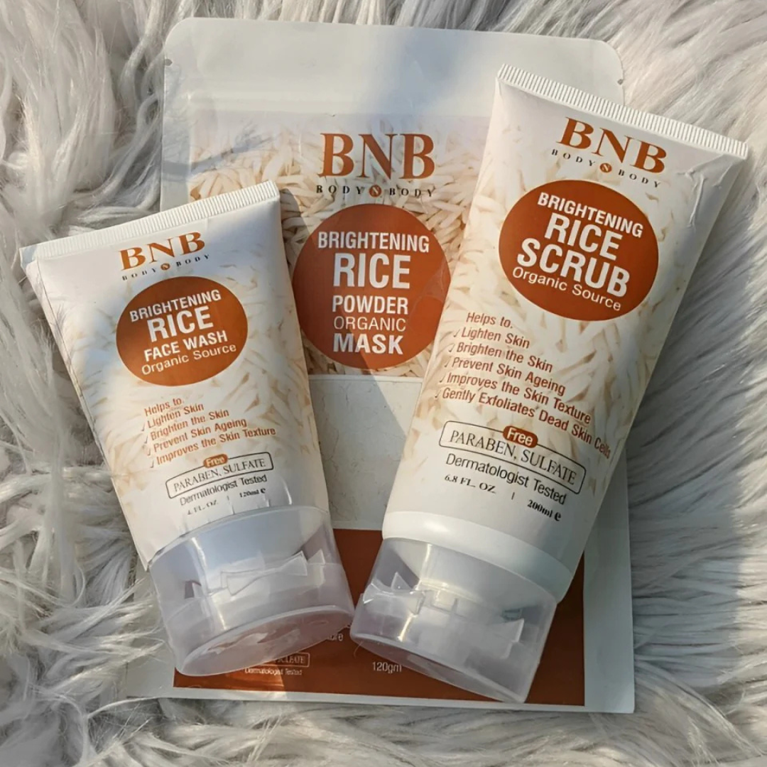 BNB Rice Extract Bright & Glow Kit - AW Collections