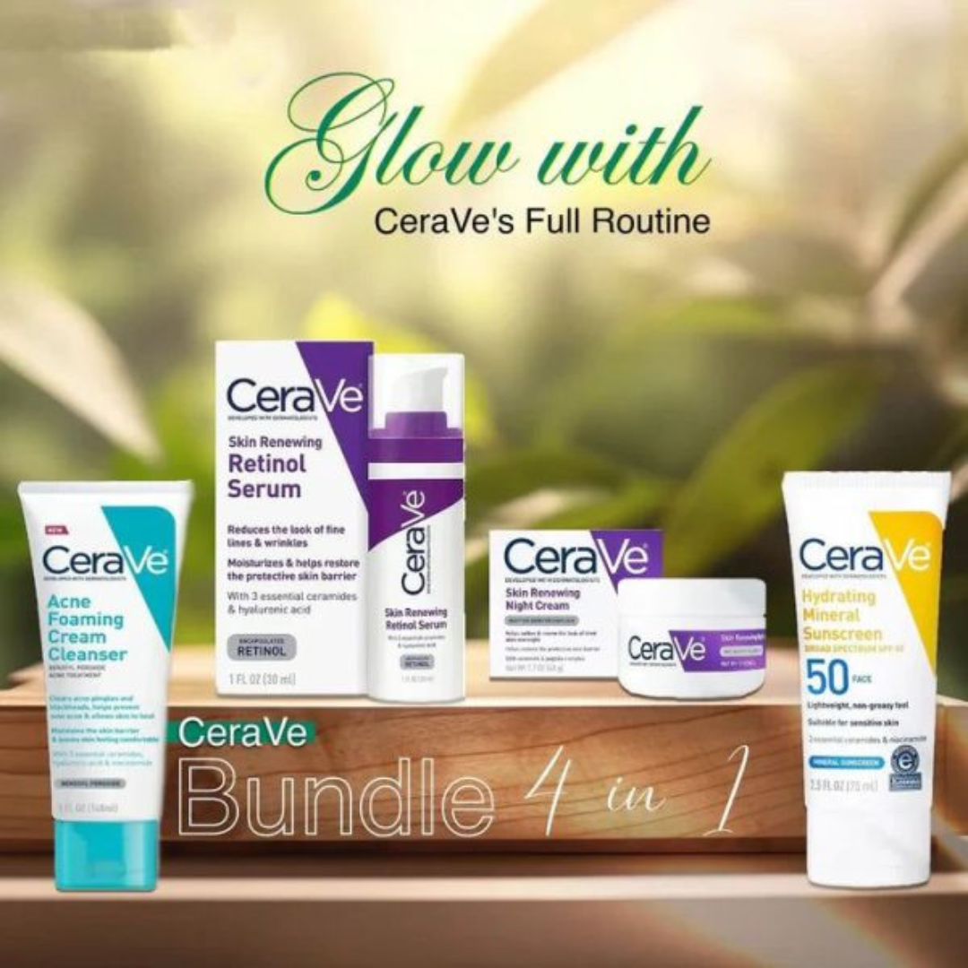 Cerave 4 In 1 Skincare Kit - AW Collections