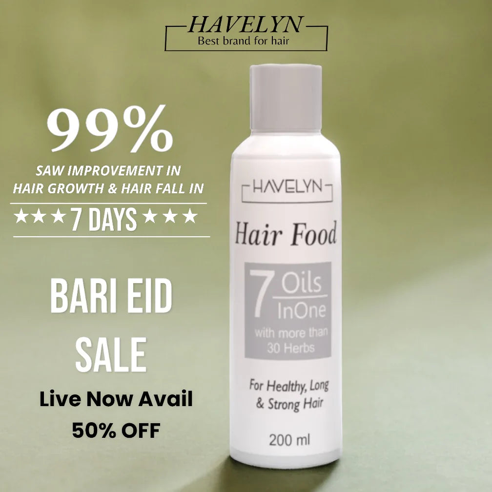 Havelyn Hair Food Oil – Intensive Nourishment & Moisture for Healthier, Shinier Hair - AW Collections