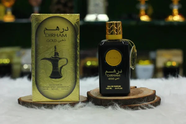 Dhiram Gold Eau de Parfum – Luxurious Unisex Arabian Fragrance - AW Collections